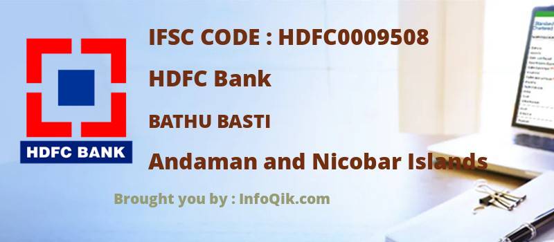 HDFC Bank Bathu Basti, Andaman and Nicobar Islands - IFSC Code