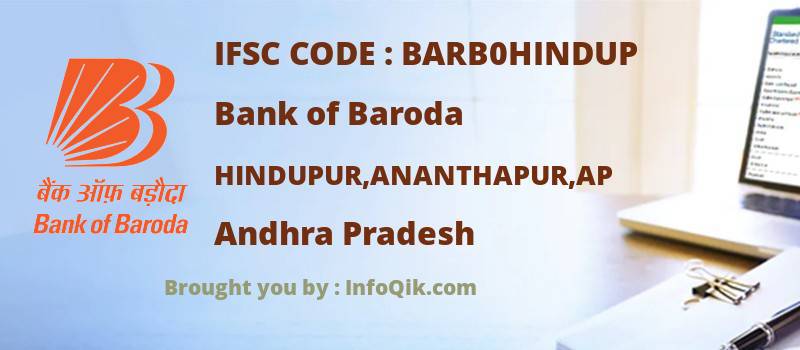 Bank of Baroda Hindupur,ananthapur,ap, Andhra Pradesh - IFSC Code
