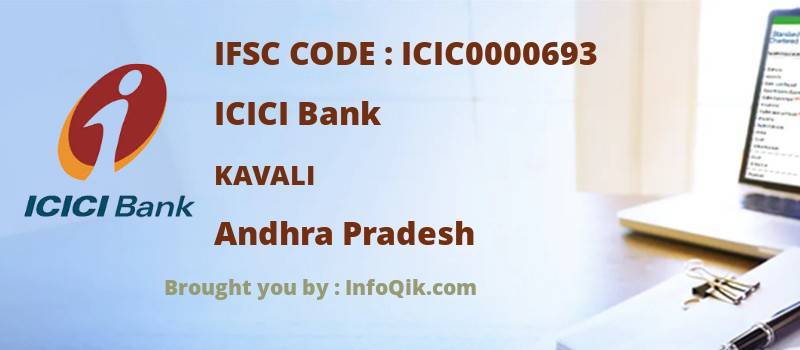 ICICI Bank Kavali, Andhra Pradesh - IFSC Code