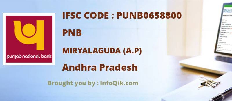 PNB Miryalaguda (a.p), Andhra Pradesh - IFSC Code