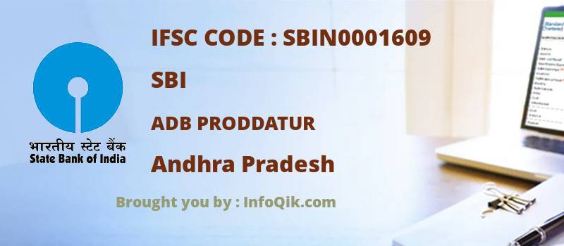 SBI Adb Proddatur, Andhra Pradesh - IFSC Code