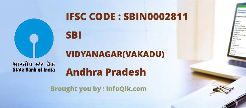 SBI Vidyanagar(vakadu), Andhra Pradesh - IFSC Code