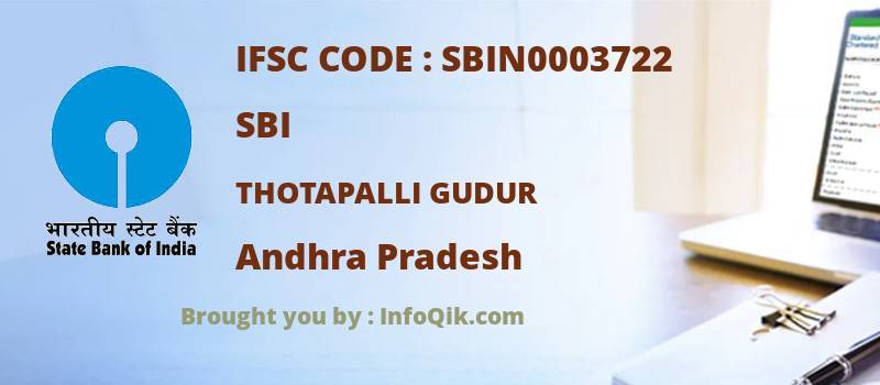 SBI Thotapalli Gudur, Andhra Pradesh - IFSC Code