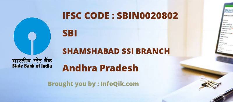 SBI Shamshabad Ssi Branch, Andhra Pradesh - IFSC Code