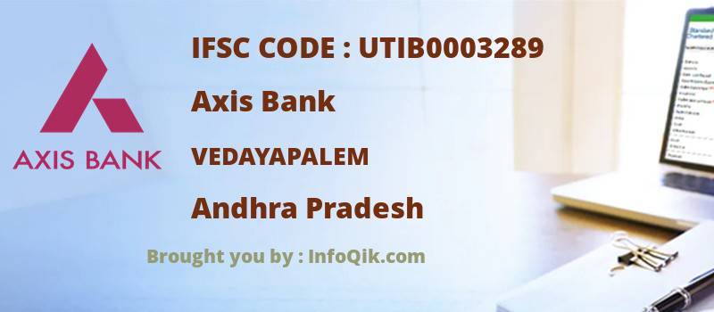 Axis Bank Vedayapalem, Andhra Pradesh - IFSC Code