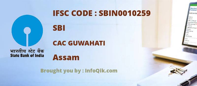 SBI Cac Guwahati, Assam - IFSC Code