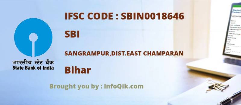 SBI Sangrampur,dist.east Champaran, Bihar - IFSC Code