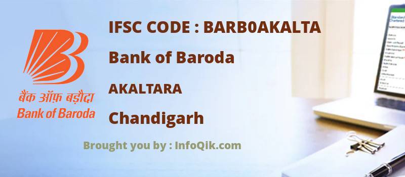 Bank of Baroda Akaltara, Chandigarh - IFSC Code