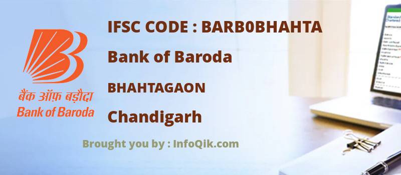 Bank of Baroda Bhahtagaon, Chandigarh - IFSC Code