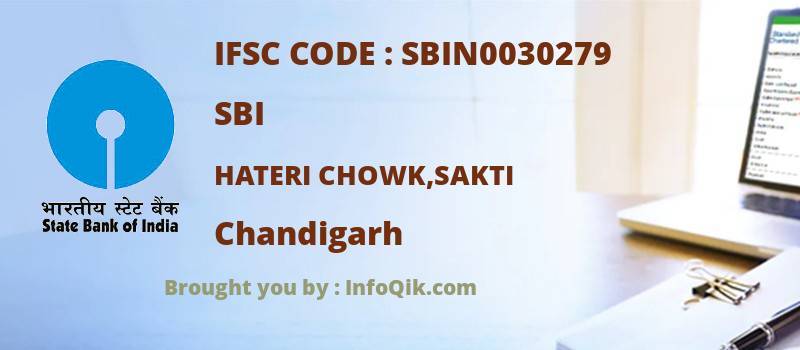 SBI Hateri Chowk,sakti, Chandigarh - IFSC Code