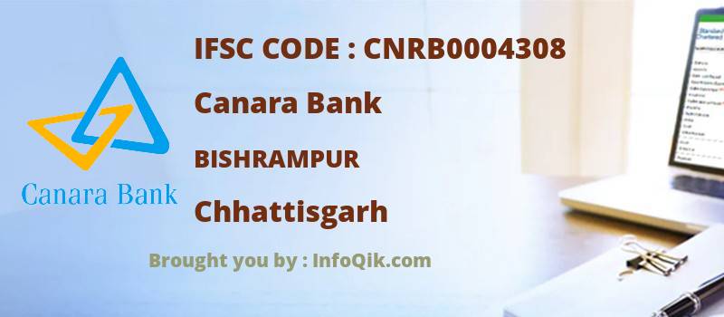 Canara Bank Bishrampur, Chhattisgarh - IFSC Code