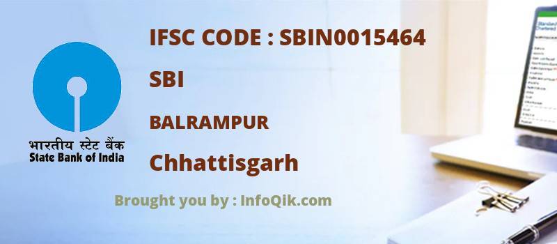SBI Balrampur, Chhattisgarh - IFSC Code