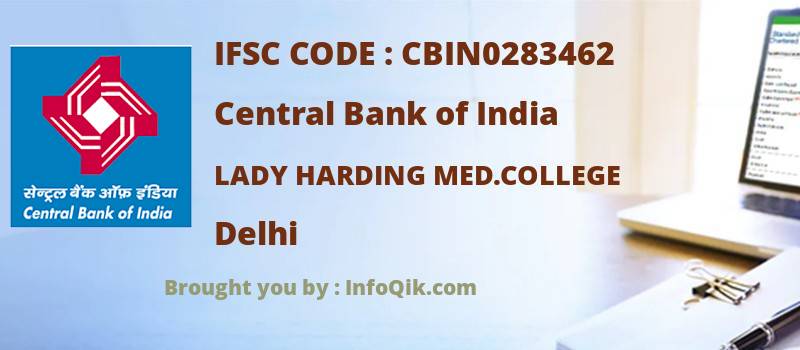 Central Bank of India Lady Harding Med.college, Delhi - IFSC Code
