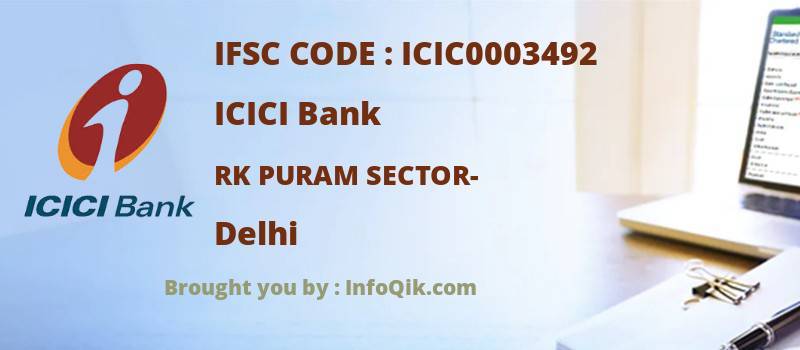ICICI Bank Rk Puram Sector-, Delhi - IFSC Code