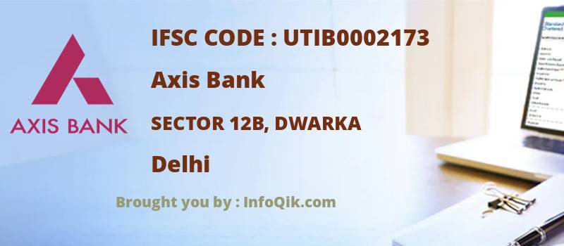 Axis Bank Sector 12b, Dwarka, Delhi - IFSC Code