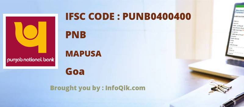 PNB Mapusa, Goa - IFSC Code
