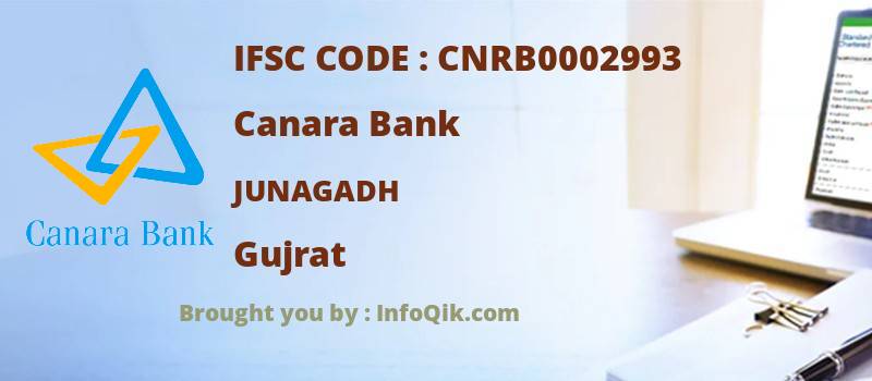 Canara Bank Junagadh, Gujrat - IFSC Code