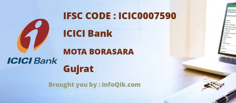 ICICI Bank Mota Borasara, Gujrat - IFSC Code