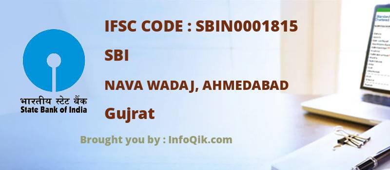 SBI Nava Wadaj, Ahmedabad, Gujrat - IFSC Code