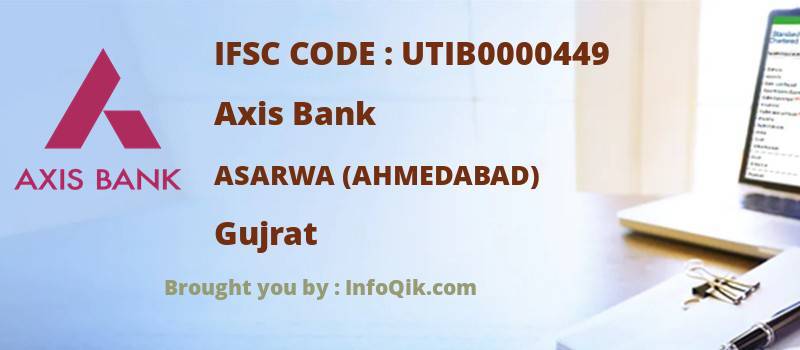 Axis Bank Asarwa (ahmedabad), Gujrat - IFSC Code