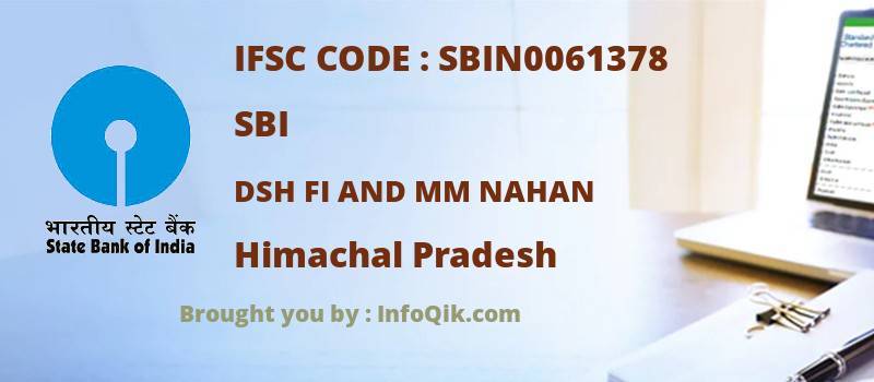 SBI Dsh Fi And Mm Nahan, Himachal Pradesh - IFSC Code