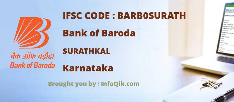Bank of Baroda Surathkal, Karnataka - IFSC Code