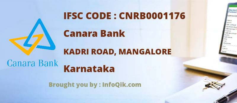 Canara Bank Kadri Road, Mangalore, Karnataka - IFSC Code