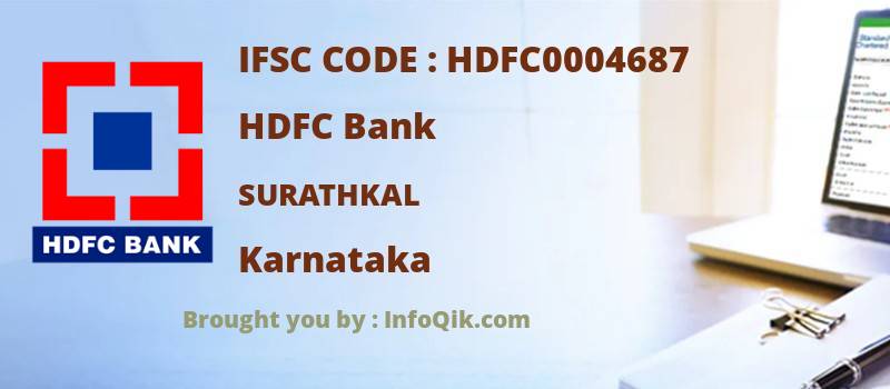 HDFC Bank Surathkal, Karnataka - IFSC Code