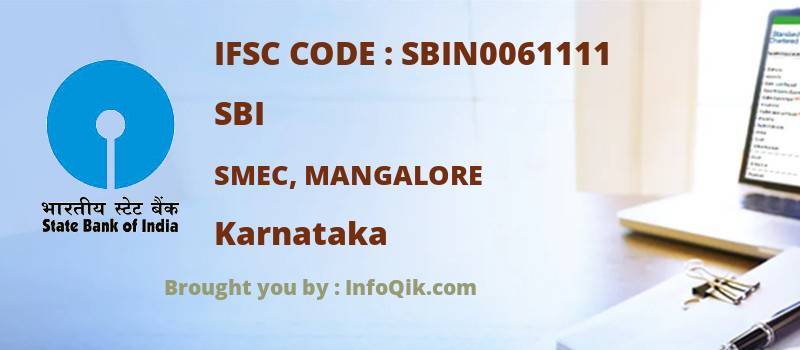 SBI Smec, Mangalore, Karnataka - IFSC Code