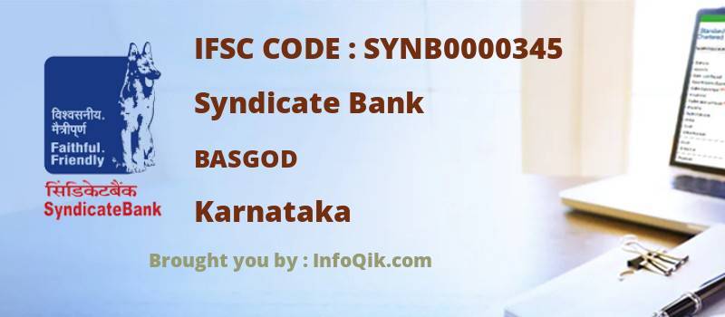 Syndicate Bank Basgod, Karnataka - IFSC Code