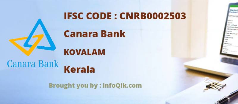 Canara Bank Kovalam, Kerala - IFSC Code