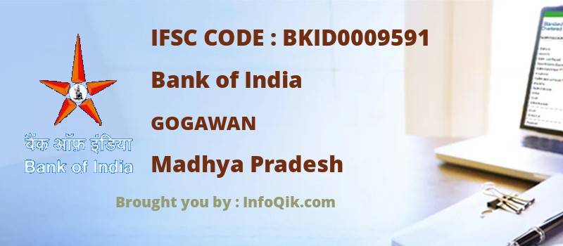 Bank of India Gogawan, Madhya Pradesh - IFSC Code