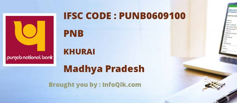 PNB Khurai, Madhya Pradesh - IFSC Code