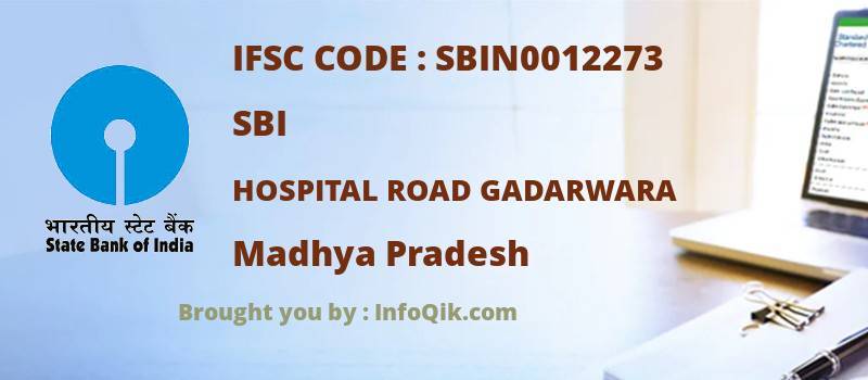 SBI Hospital Road Gadarwara, Madhya Pradesh - IFSC Code