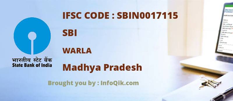 SBI Warla, Madhya Pradesh - IFSC Code