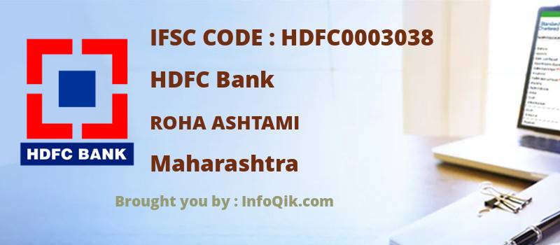 HDFC Bank Roha Ashtami, Maharashtra - IFSC Code