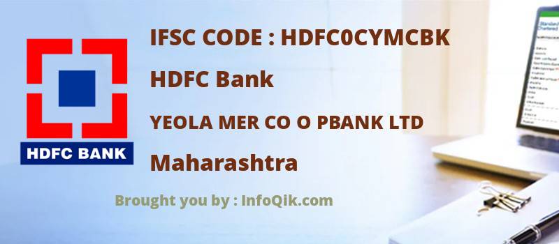 HDFC Bank Yeola Mer Co O Pbank Ltd, Maharashtra - IFSC Code