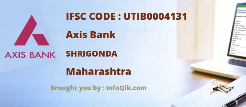 Axis Bank Shrigonda, Maharashtra - IFSC Code