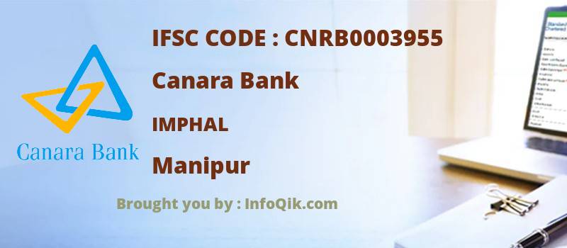 Canara Bank Imphal, Manipur - IFSC Code
