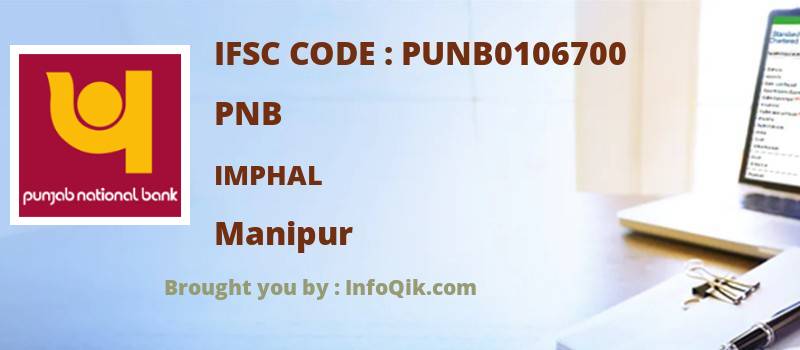 PNB Imphal, Manipur - IFSC Code