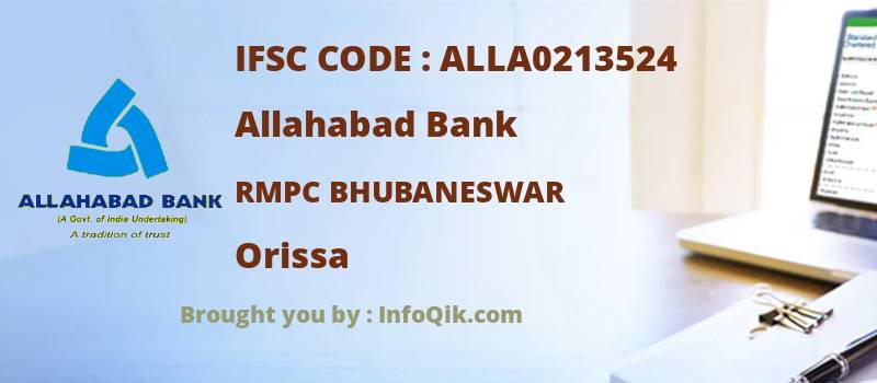 Allahabad Bank Rmpc Bhubaneswar, Orissa - IFSC Code