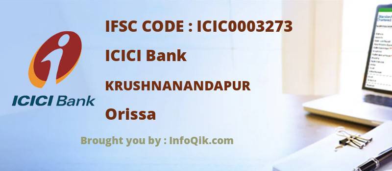 ICICI Bank Krushnanandapur, Orissa - IFSC Code