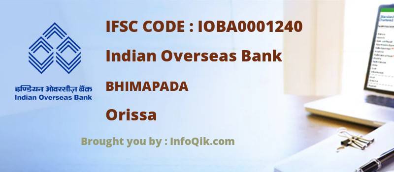 Indian Overseas Bank Bhimapada, Orissa - IFSC Code