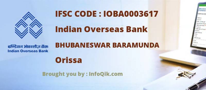 Indian Overseas Bank Bhubaneswar Baramunda, Orissa - IFSC Code