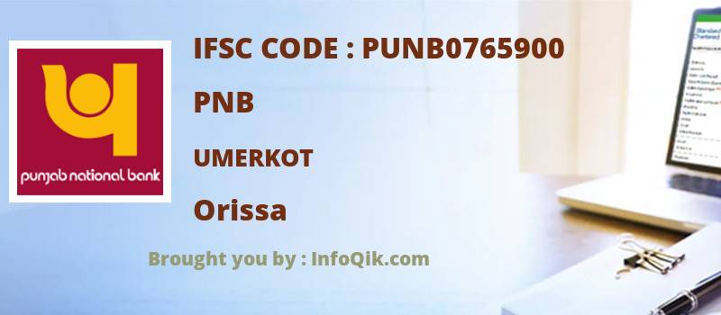 PNB Umerkot, Orissa - IFSC Code