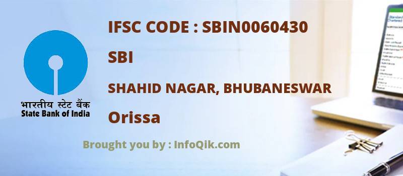 SBI Shahid Nagar, Bhubaneswar, Orissa - IFSC Code