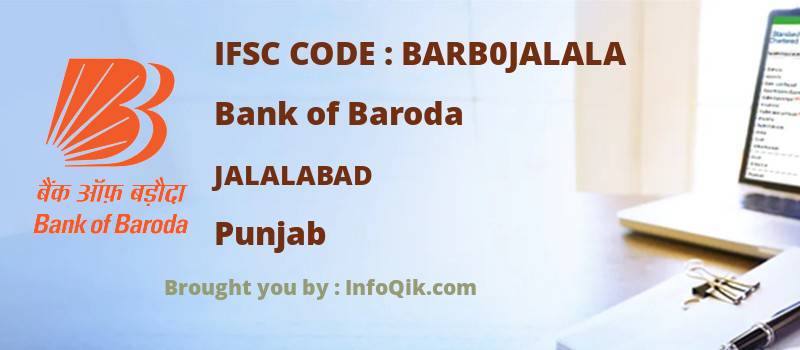 Bank of Baroda Jalalabad, Punjab - IFSC Code