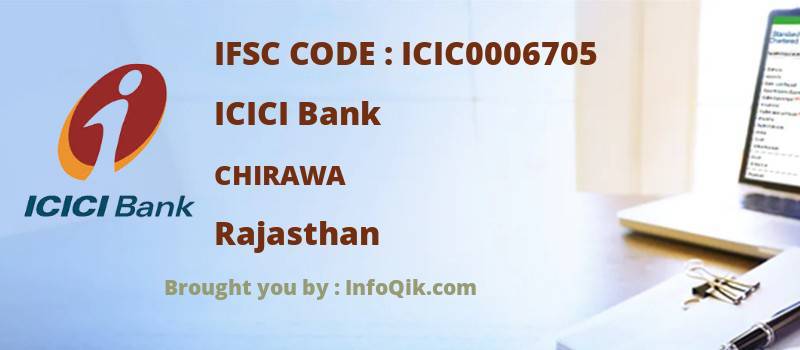 ICICI Bank Chirawa, Rajasthan - IFSC Code