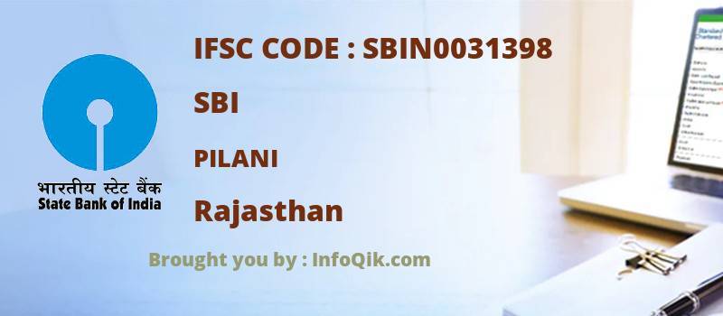 SBI Pilani, Rajasthan - IFSC Code