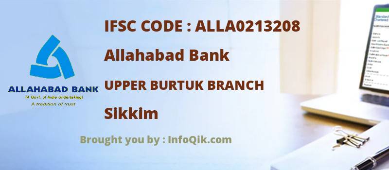 Allahabad Bank Upper Burtuk Branch, Sikkim - IFSC Code